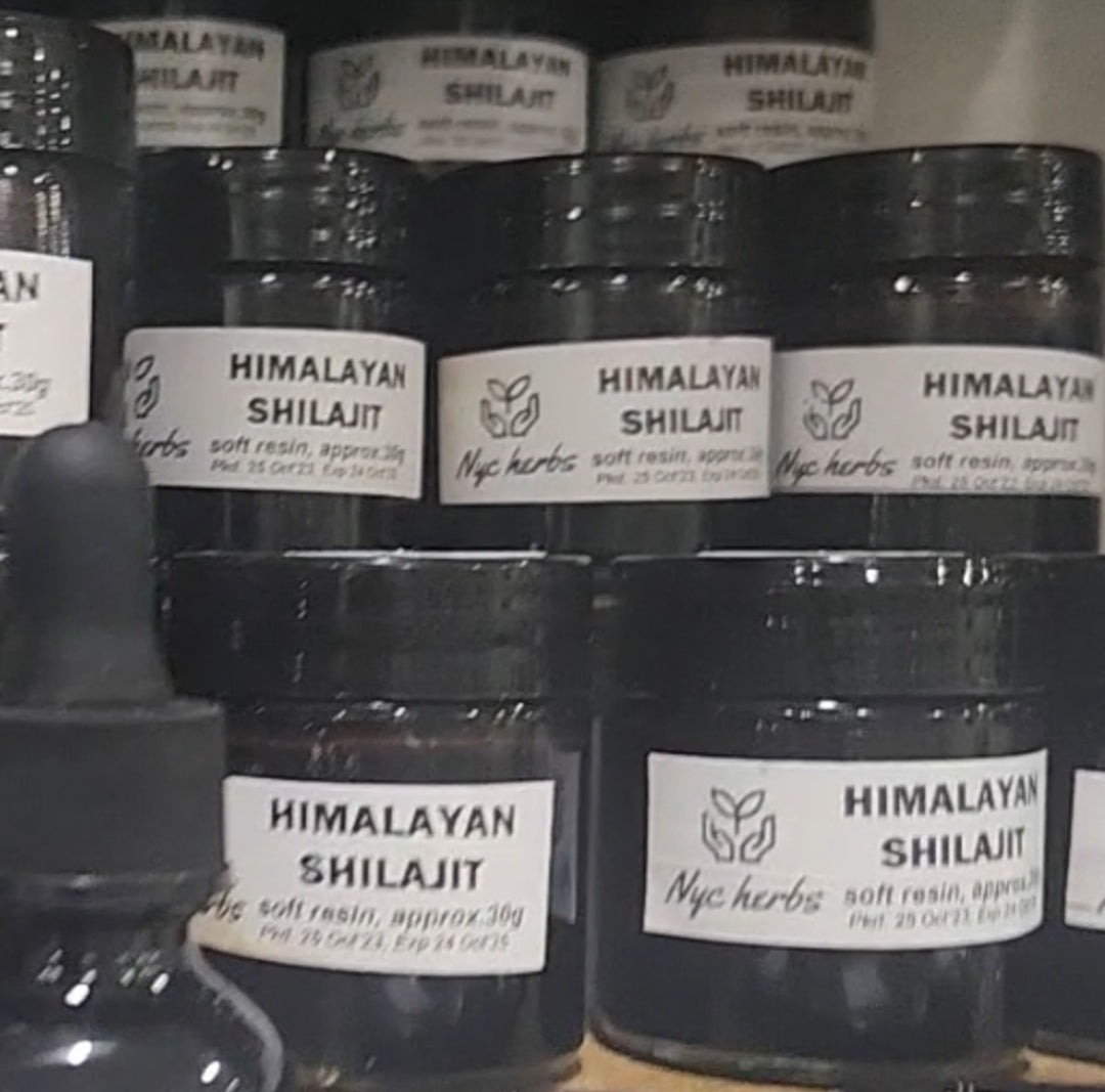 100% Pure Himalayan Shilajit Resin