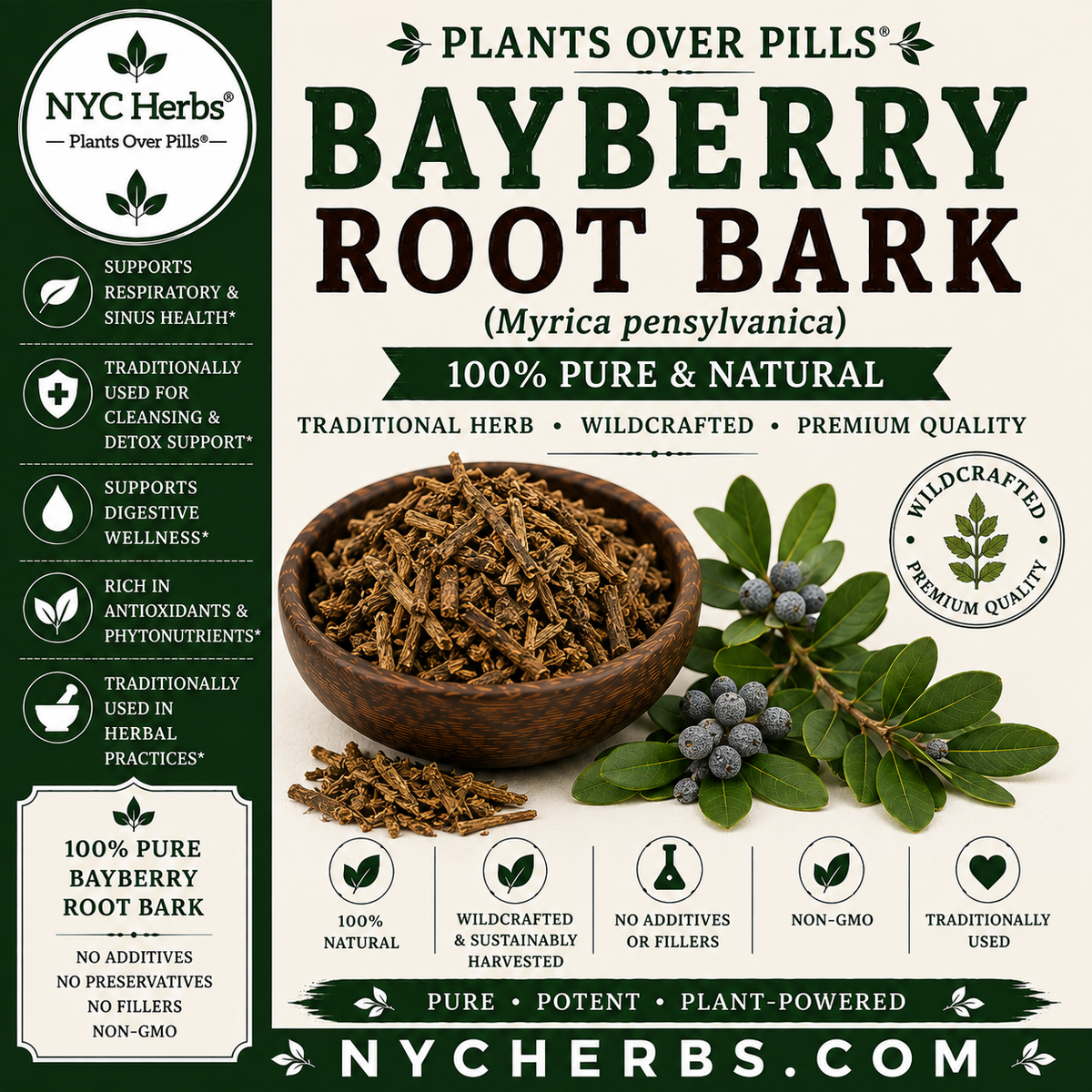 Bayberry Root Bark
