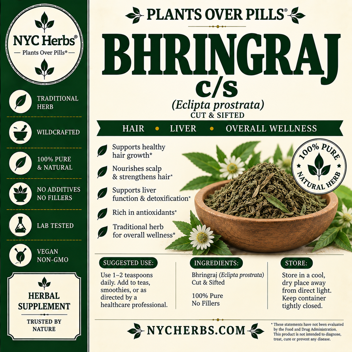 Bhringraj | Hair & Liver Vitality Herb