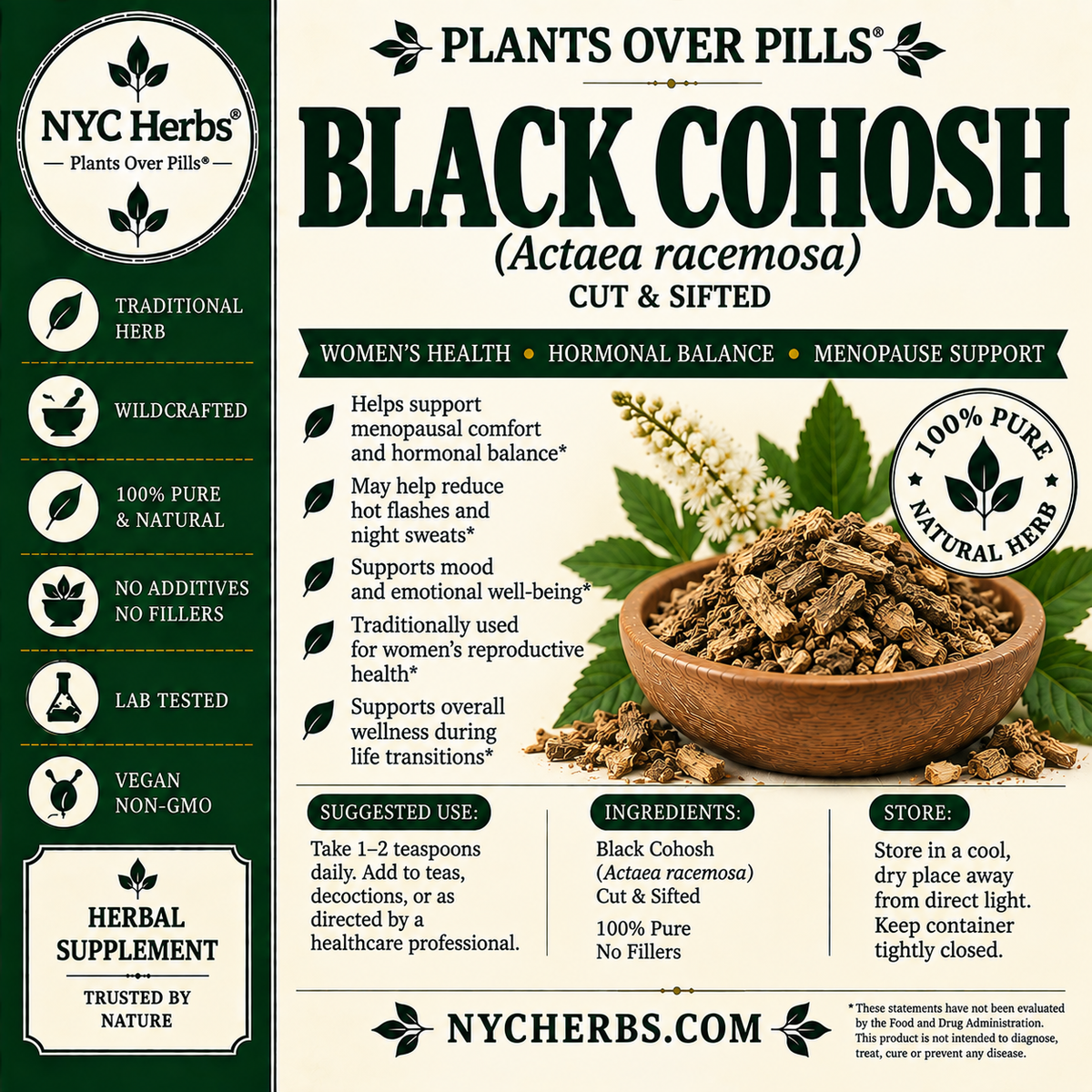 Black Cohosh Root