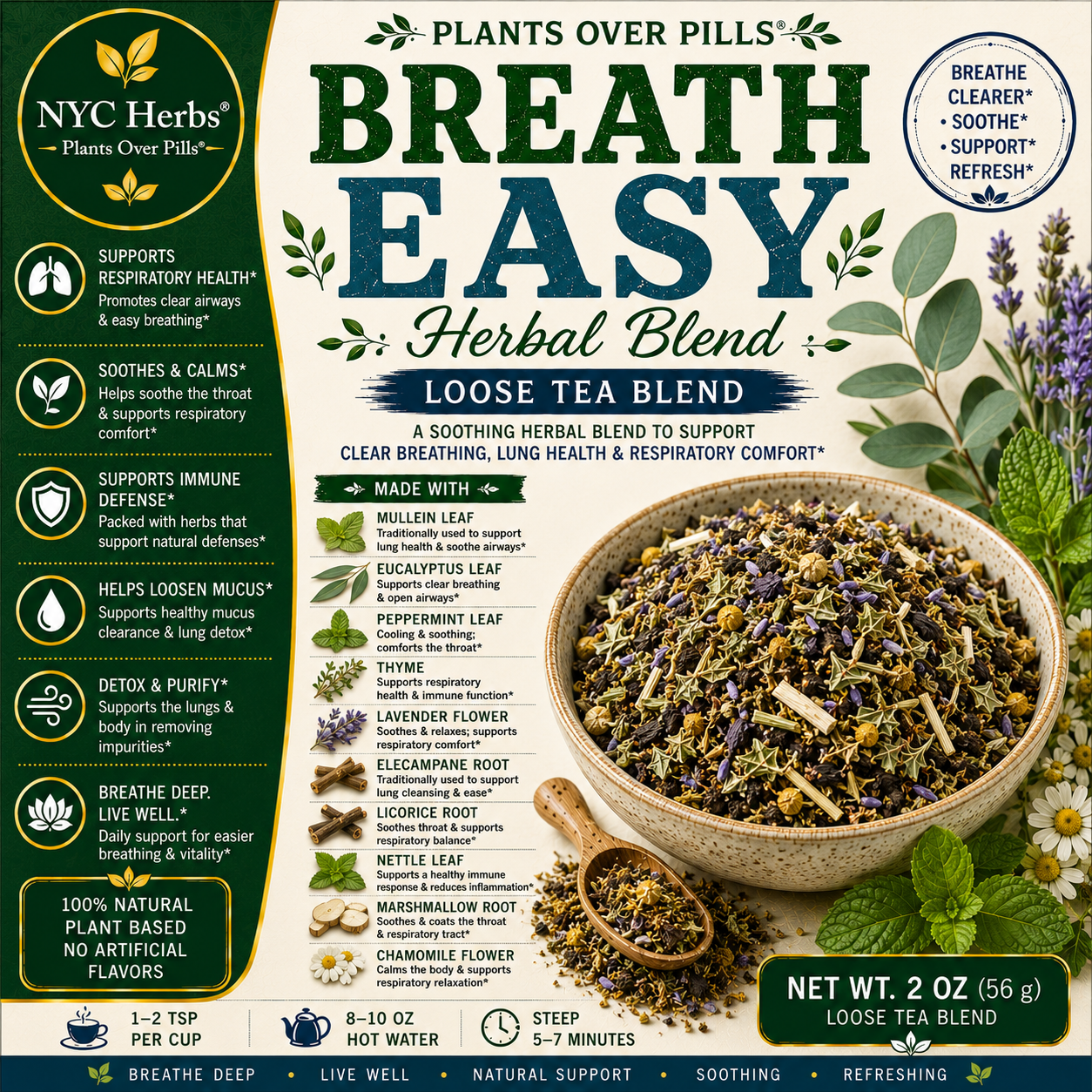 Breath Easy herbal Blend