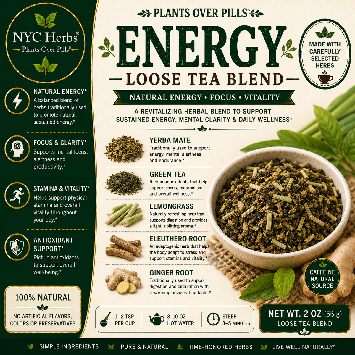 ENERGY LOOSE TEA BLEND