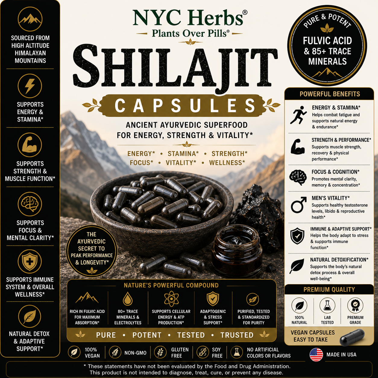 Himalayan Shilajit Capsules