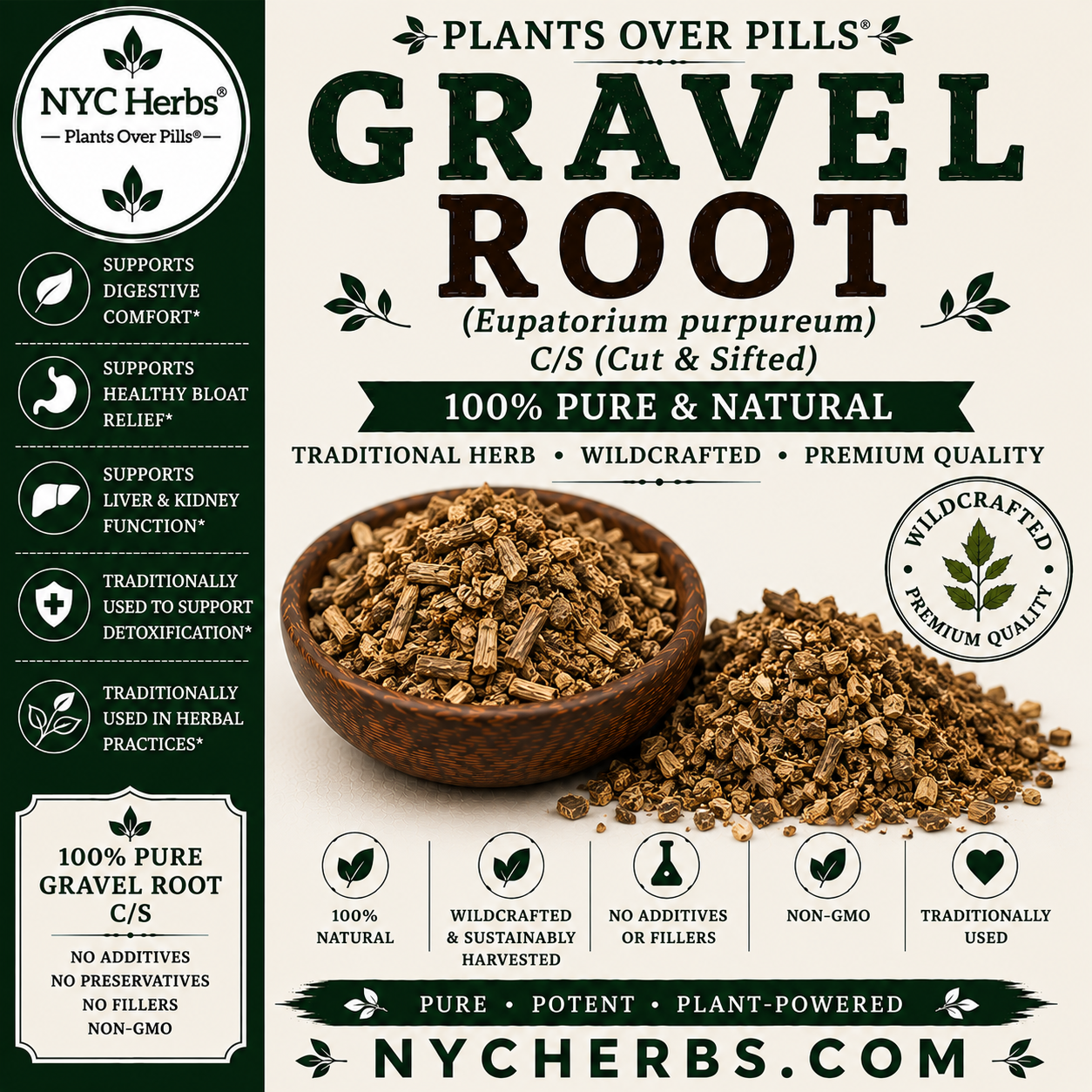 Gravel Root | Kidney Stone, Kidney & Urinary Tract Support