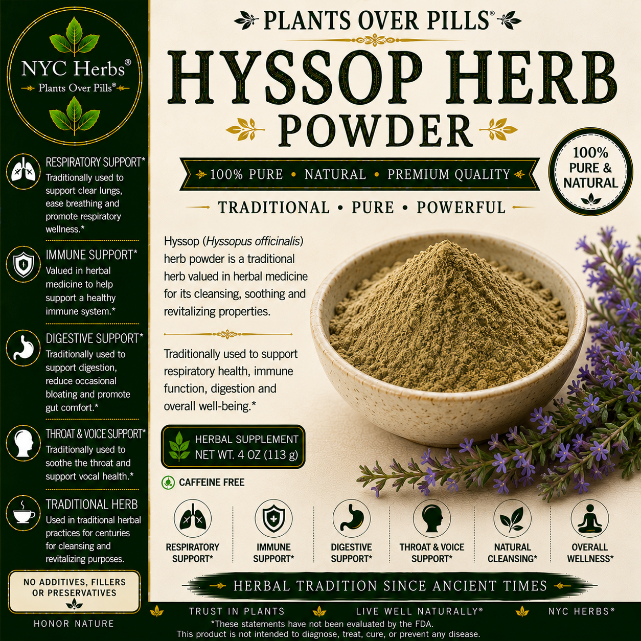 Hyssop Powder