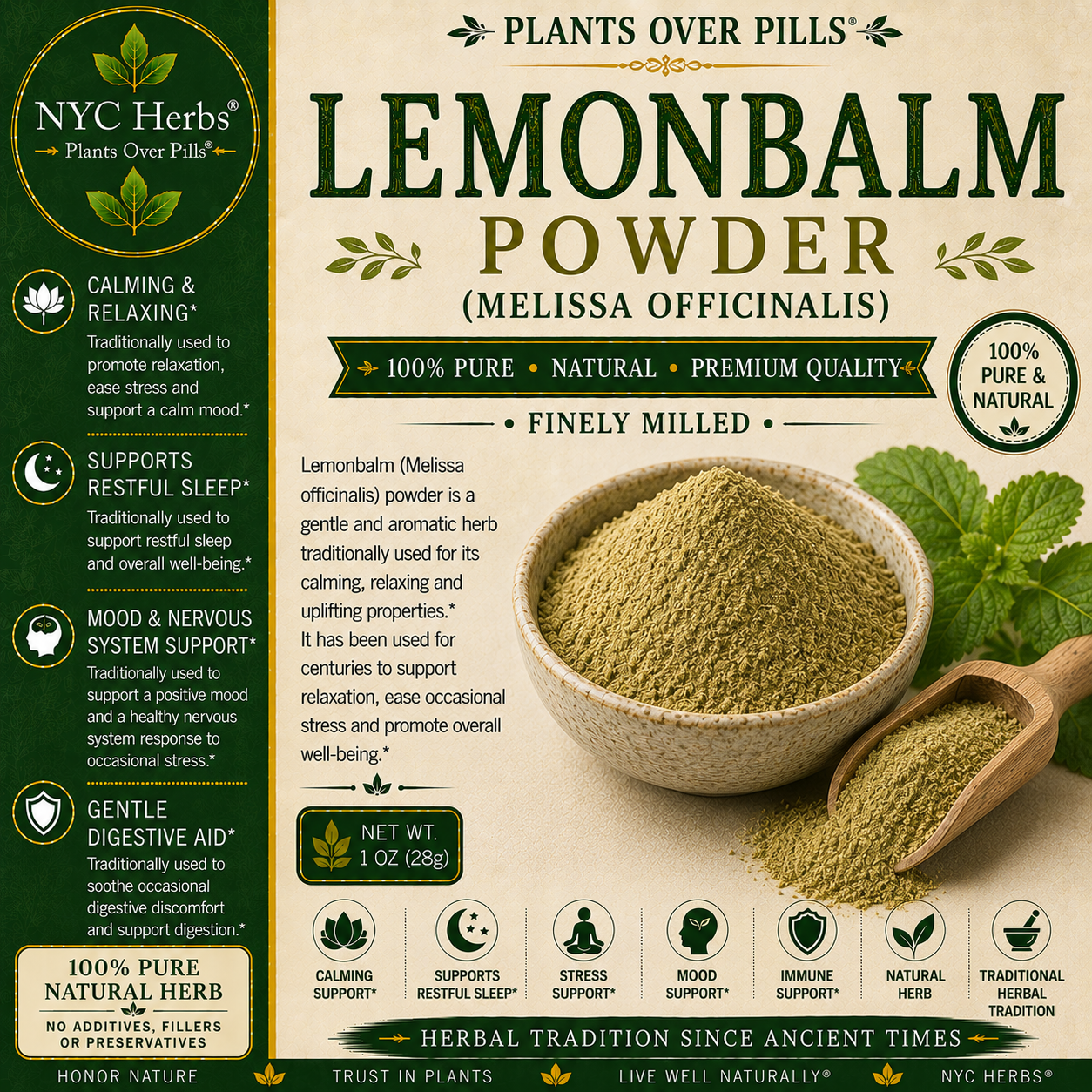 Lemonbalm Powder