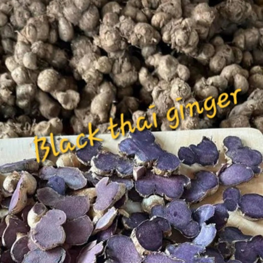 Black thai ginger powder