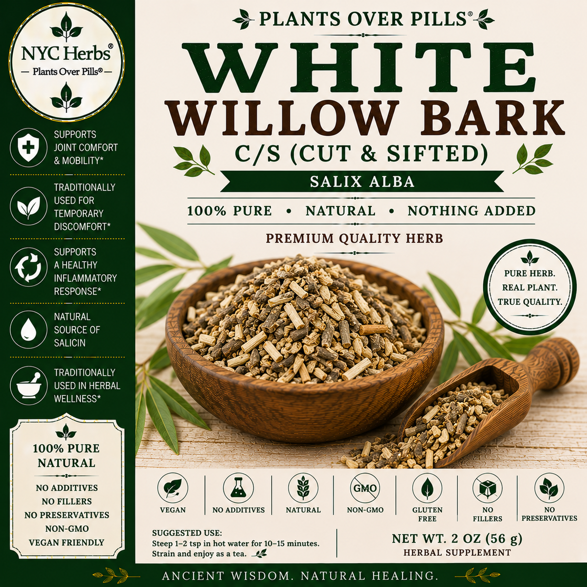 White Willow Bark c/s