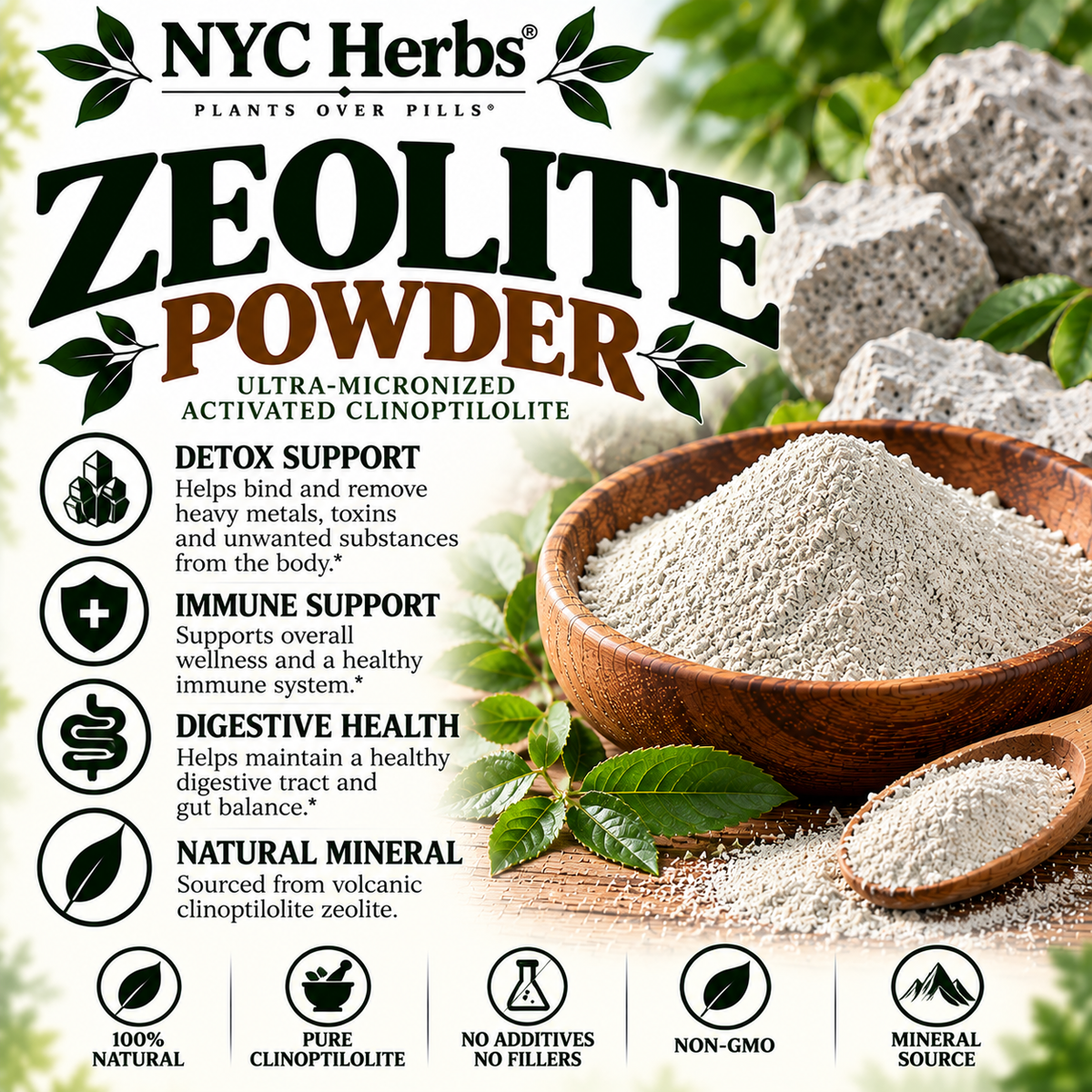 Zeolite Powder (28-56 servings)