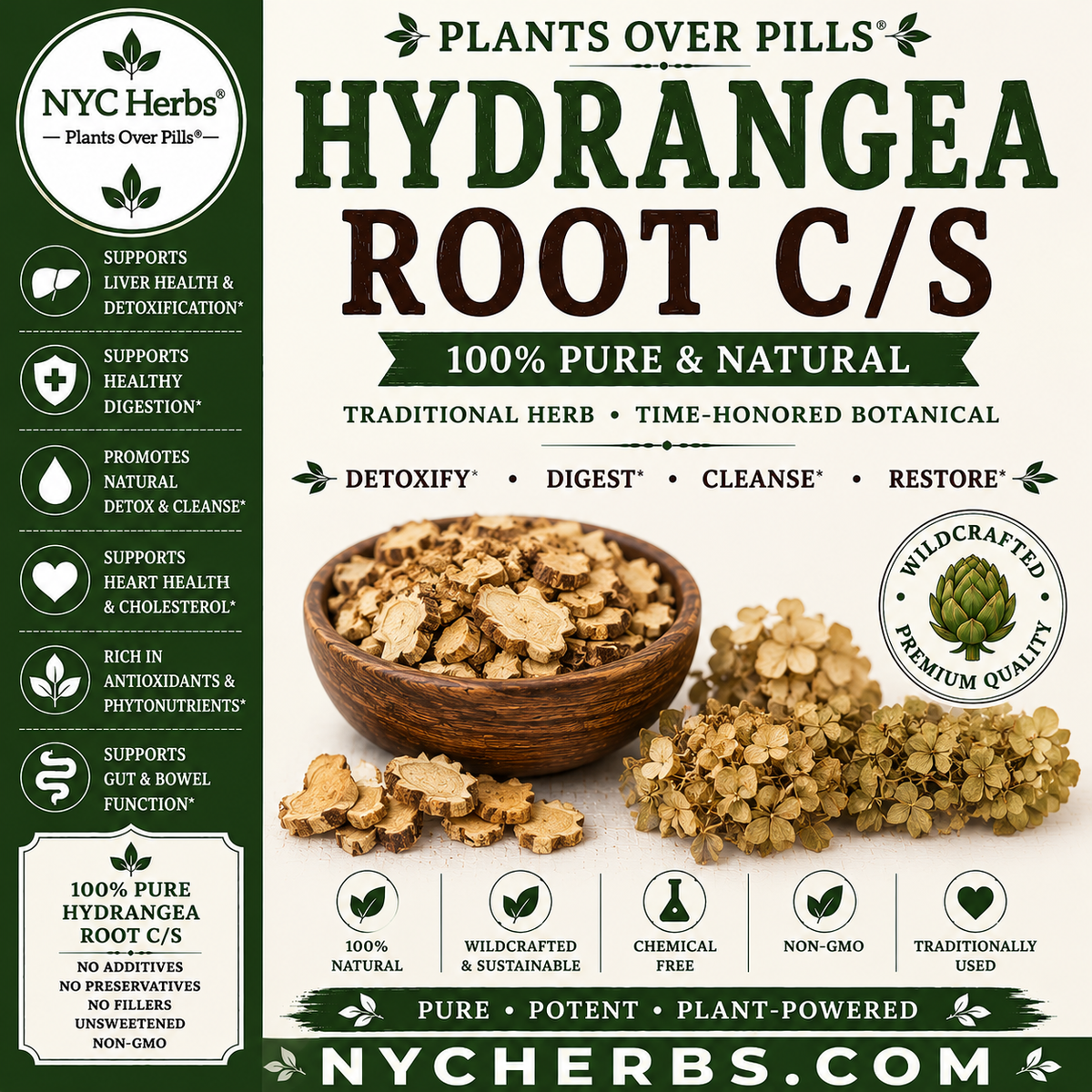 Hydrangea Root c/s