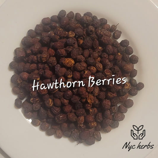 Hawthorn Berry, Whole (Crataegus monogyna)