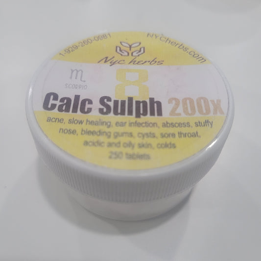 Calcium Sulfate (Calc Sulph 200X)