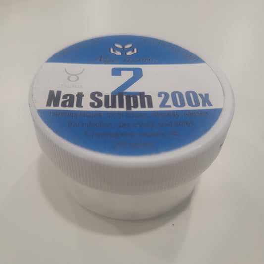 Sodium Sulfate (Nat Sulph 200x)