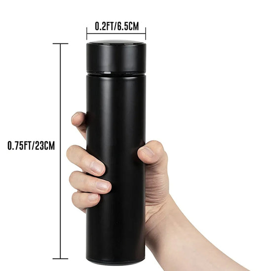Insulated water bottle with tea infuser