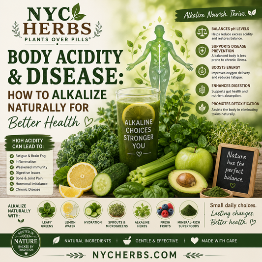 Body Acidity & Disease: How to Alkalize Naturally for Better Health