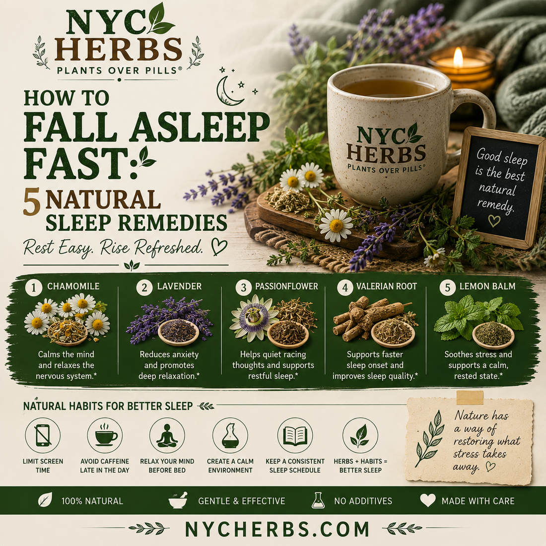 How to Fall Asleep Fast: 5 Natural Sleep Remedies