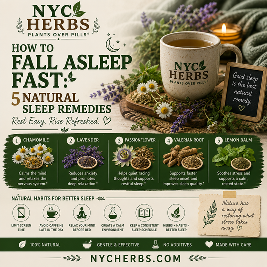 How to Fall Asleep Fast: 5 Natural Sleep Remedies