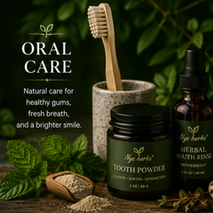 Herbal toothpastes