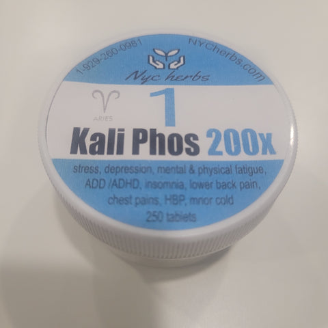 Potassium Phosphate #1 (Kali Phos 200X)