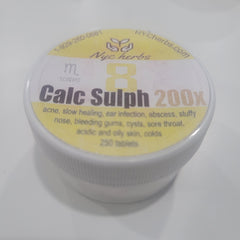 Calcium Sulfate #8 (Calc Sulph 200X)