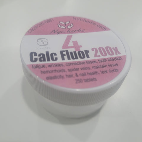 Calcium Fluoride #4 (Calc Fluor 200x)