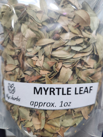 Myrtle leaf