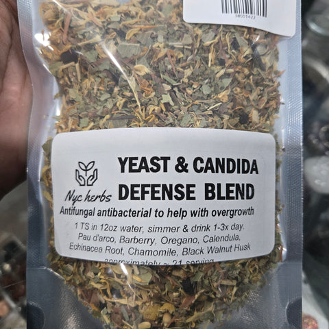 Yeast and candida defense blend