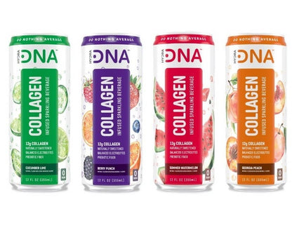 HydraDNA Collagen Infused Sparkling Drink, 12oz