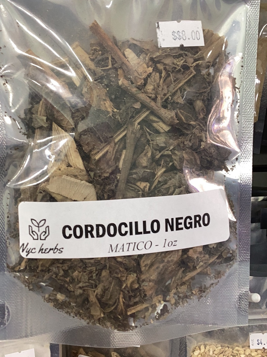 Cordoncilio Negro (Matico)