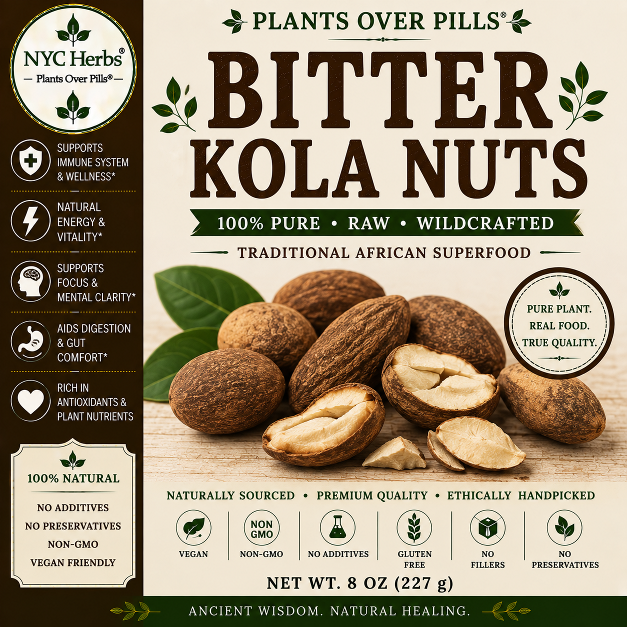 African Bitter Kola | Blood Sugar Balance & Vital Energy