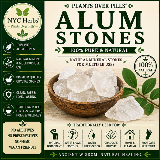 Alum Stones | Natural Astringent & Skin Protector