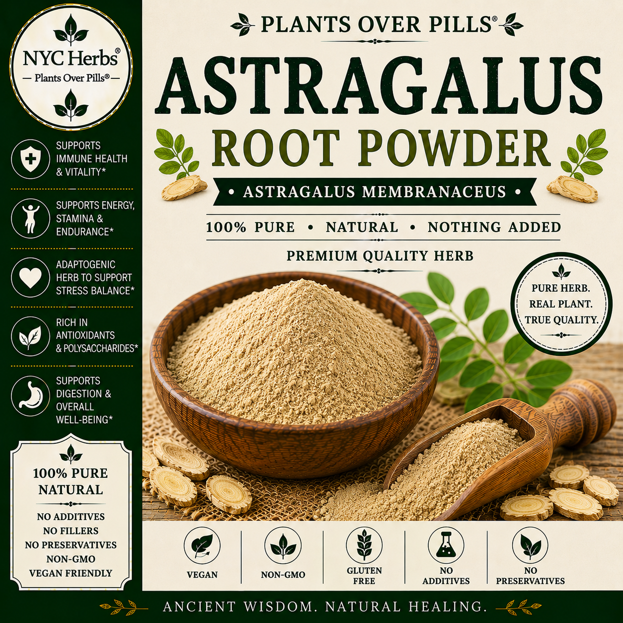 Astragalus Root Powder