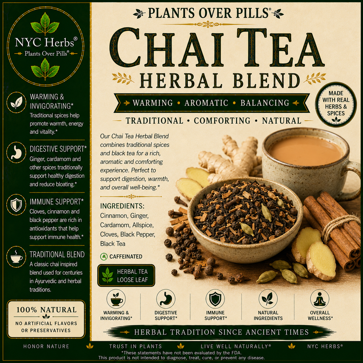 Chai Tea Herbal Blend