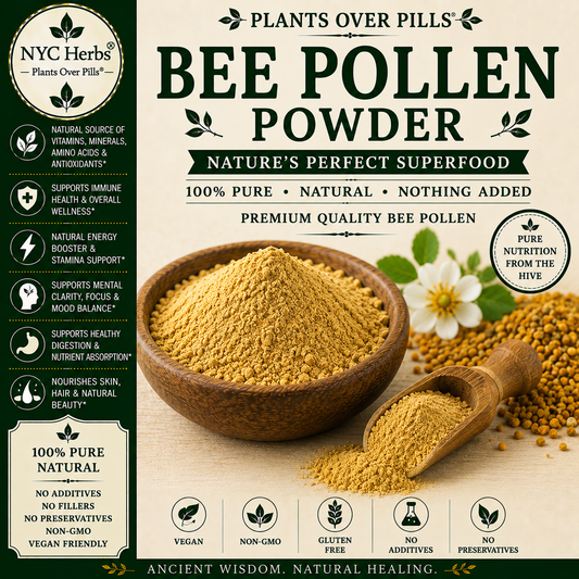 Bee Pollen Powder | Superfood Energy, Immunity & Vitality