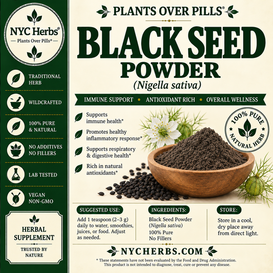 Black Seed Powder (Black Cumin) | Immune Strength & Wellness