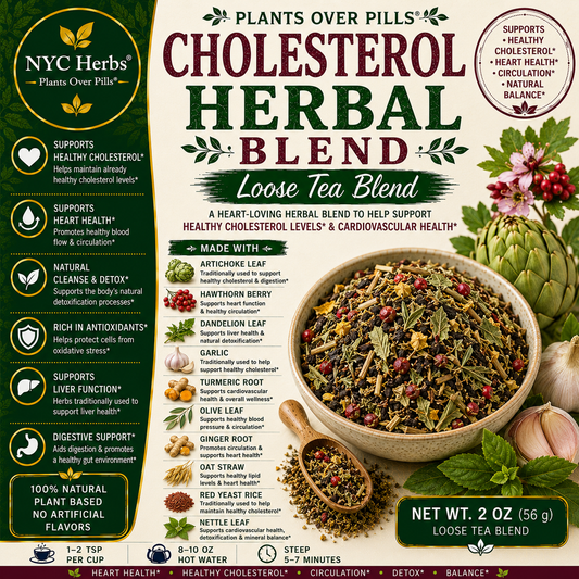 Cholesterol Herbal Blend | Heart Health & Lipid Balance