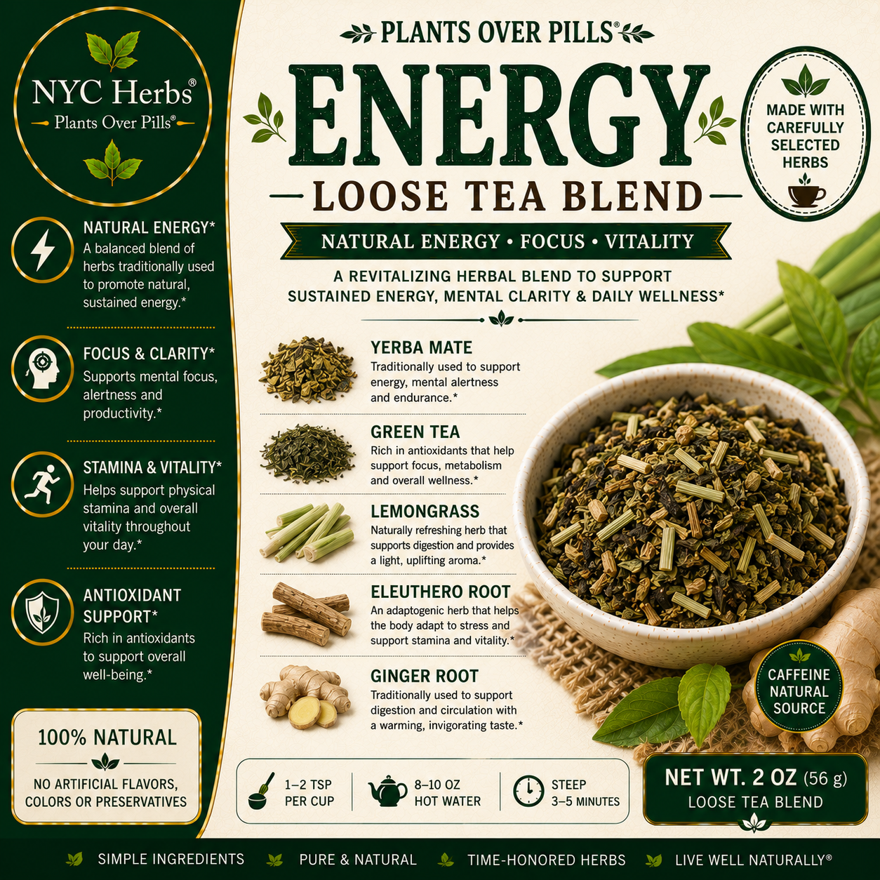 ENERGY LOOSE TEA BLEND