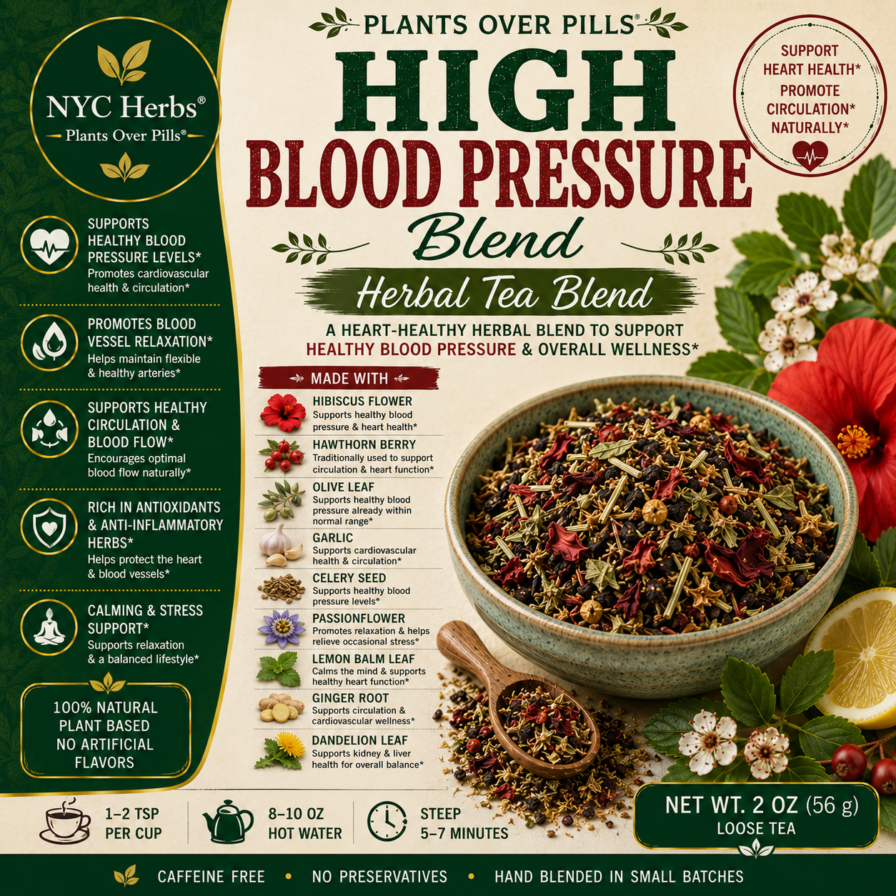 High Blood Pressure Blend