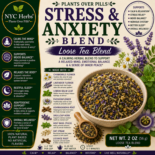 Stress and Anxiety Blend Loose Tea