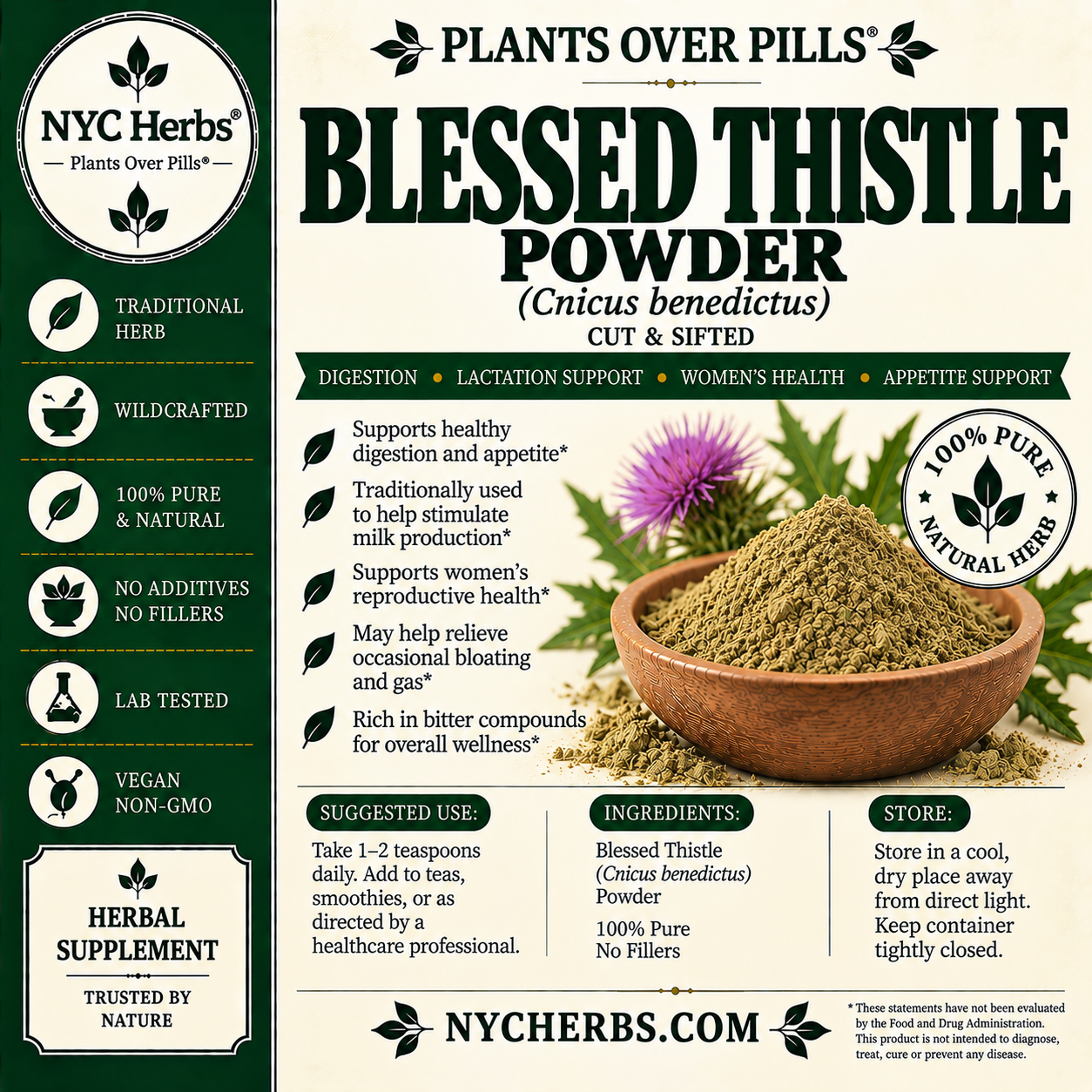 Blessed Thistle Powder
