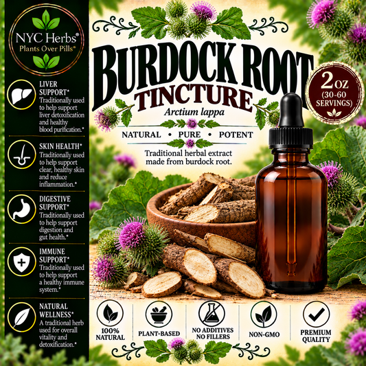 Burdock Root Tincture (30-60 servings)