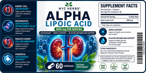 Alpha Lipoic Acid 600 mg
