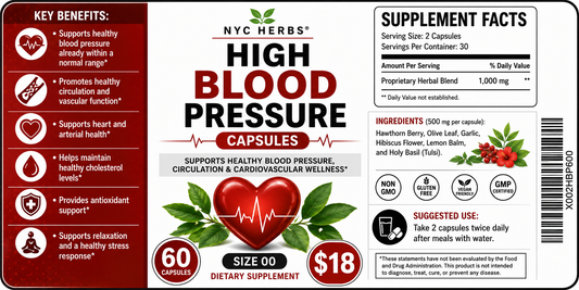 High Blood Pressure Capsules