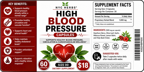 High Blood Pressure Capsules