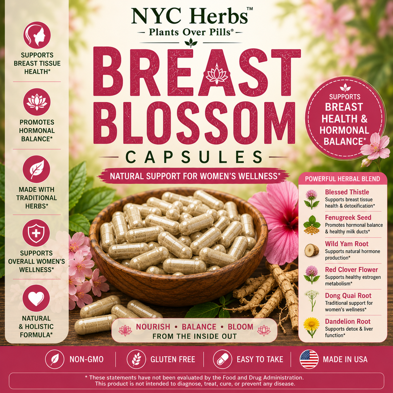 Breast Blossom Capsules