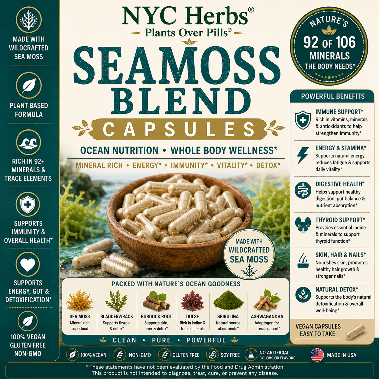 Seamoss Blend Capsules