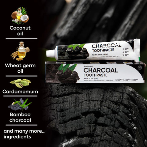Charcoal toothpaste