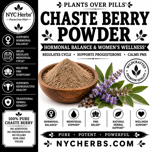Chaste Berry Powder | Women's Hormonal Balance & Cycle Support