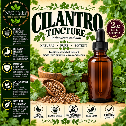 Cilantro Tincture (30-60 servings)