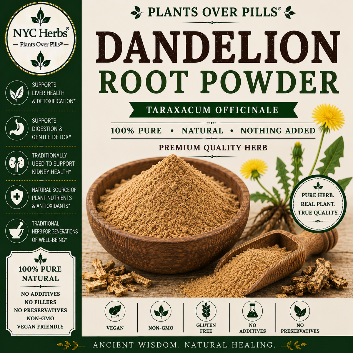 Dandelion Root Powder